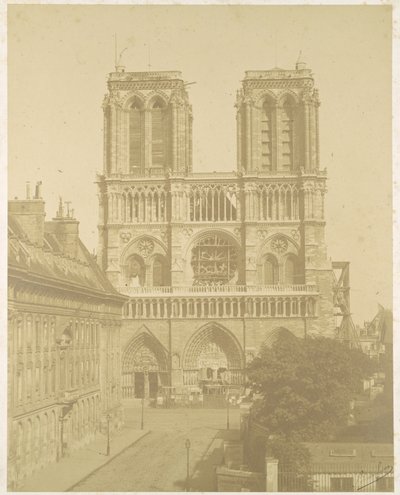 Notre Dame, Paris by Louis Auguste Bisson